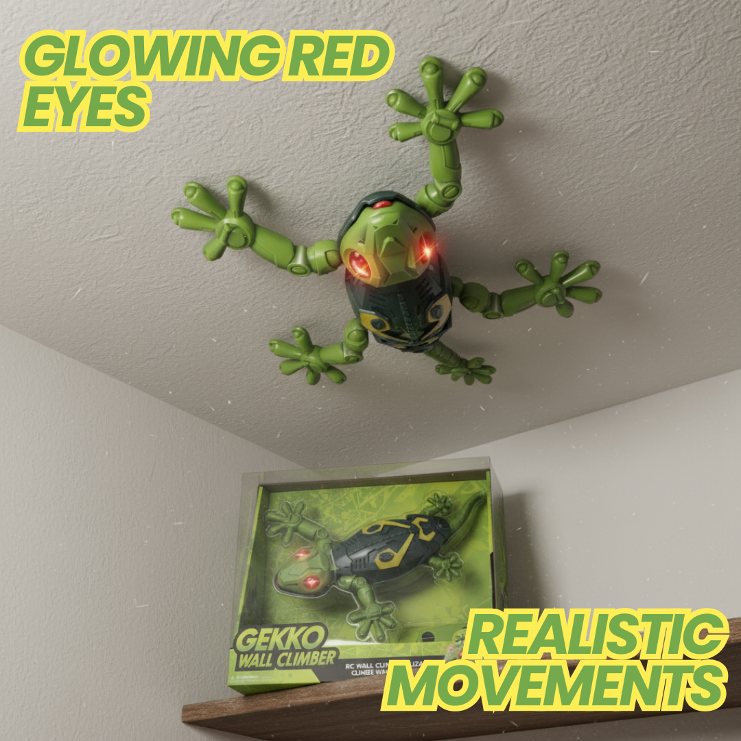 GravityGekko™ Wall Climbing Lizard