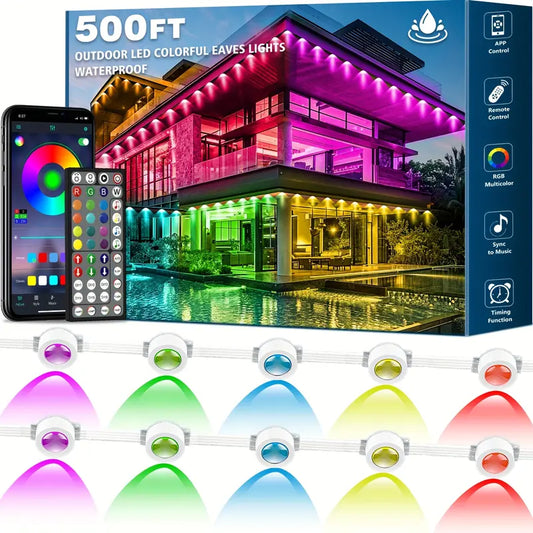 DreamGlow™ - Permanent Christmas Outdoor Lights