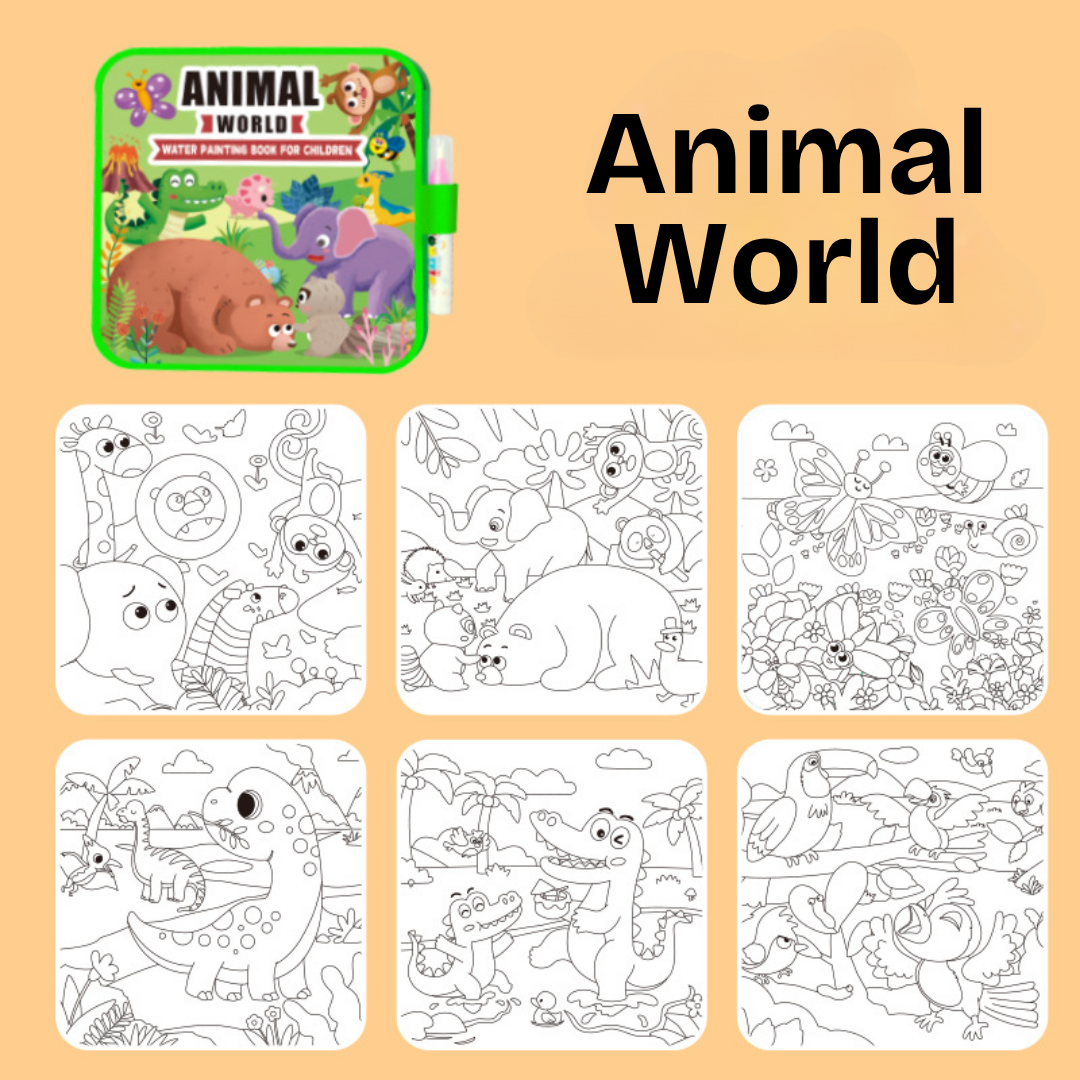 Splash and See™ - Water Coloring Book