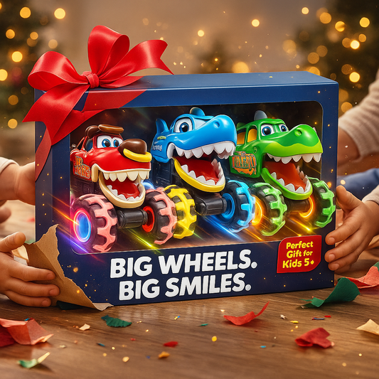 DinoRacer™ Chomping Monster Trucks