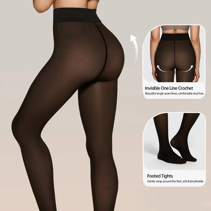 SecretWarmth™ Fleece-Lined Tights