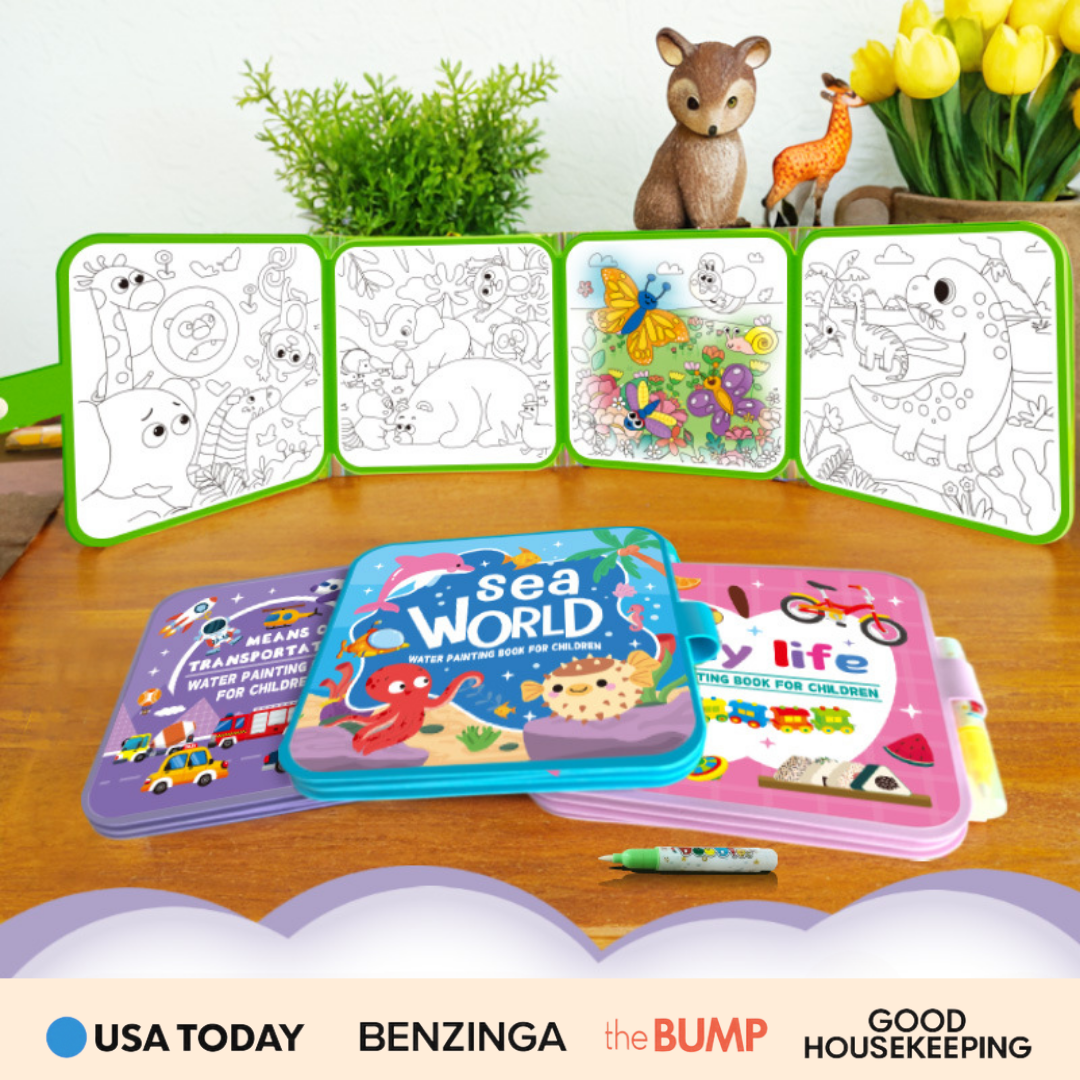 Splash and See™ - Water Coloring Book