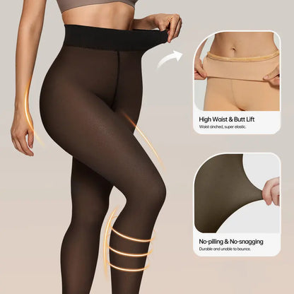 SecretWarmth™ Fleece-Lined Tights