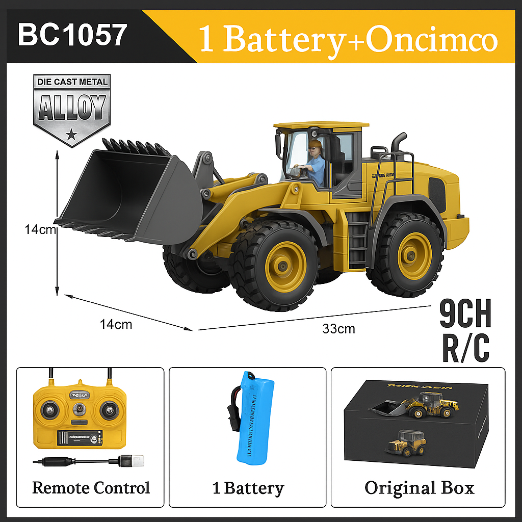 Dirt Crew™ Heavy Machines RC Set