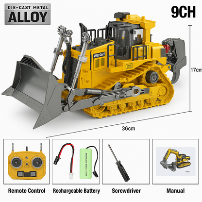 Dirt Crew™ Heavy Machines RC Set