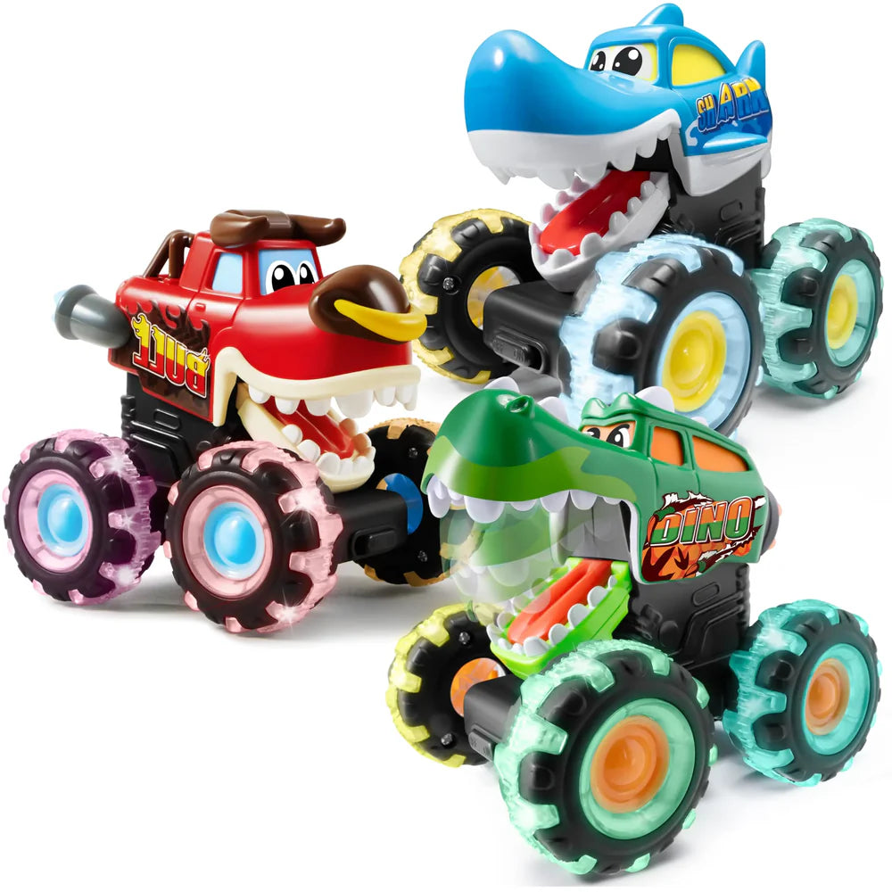 DinoRacer™ Chomping Monster Trucks