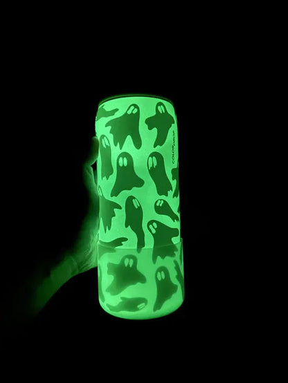 Glow-in-the-Dark Ghost Water Bottle for Halloween