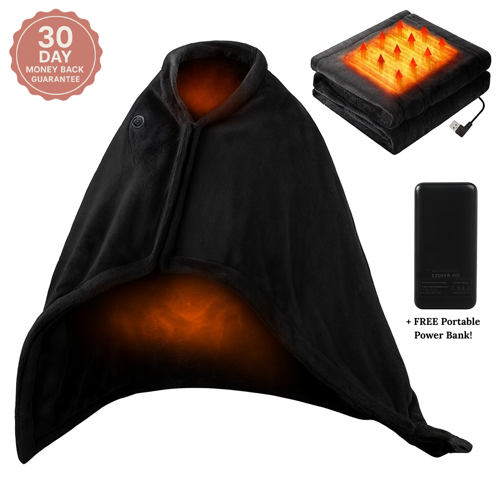 CozyWrap™ Heated Wearable Blanket