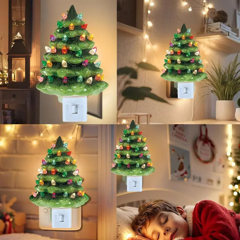 ChristmasGlow™ Miniature Tree Night Light