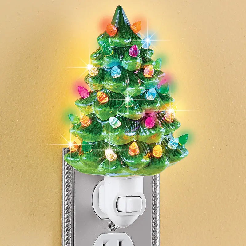 ChristmasGlow™ Miniature Tree Night Light