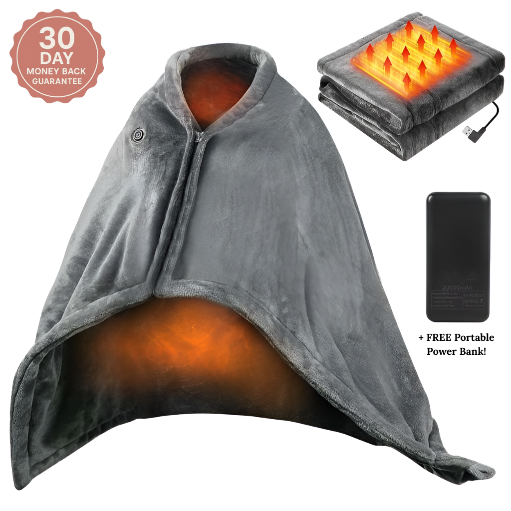 CozyWrap™ Heated Wearable Blanket